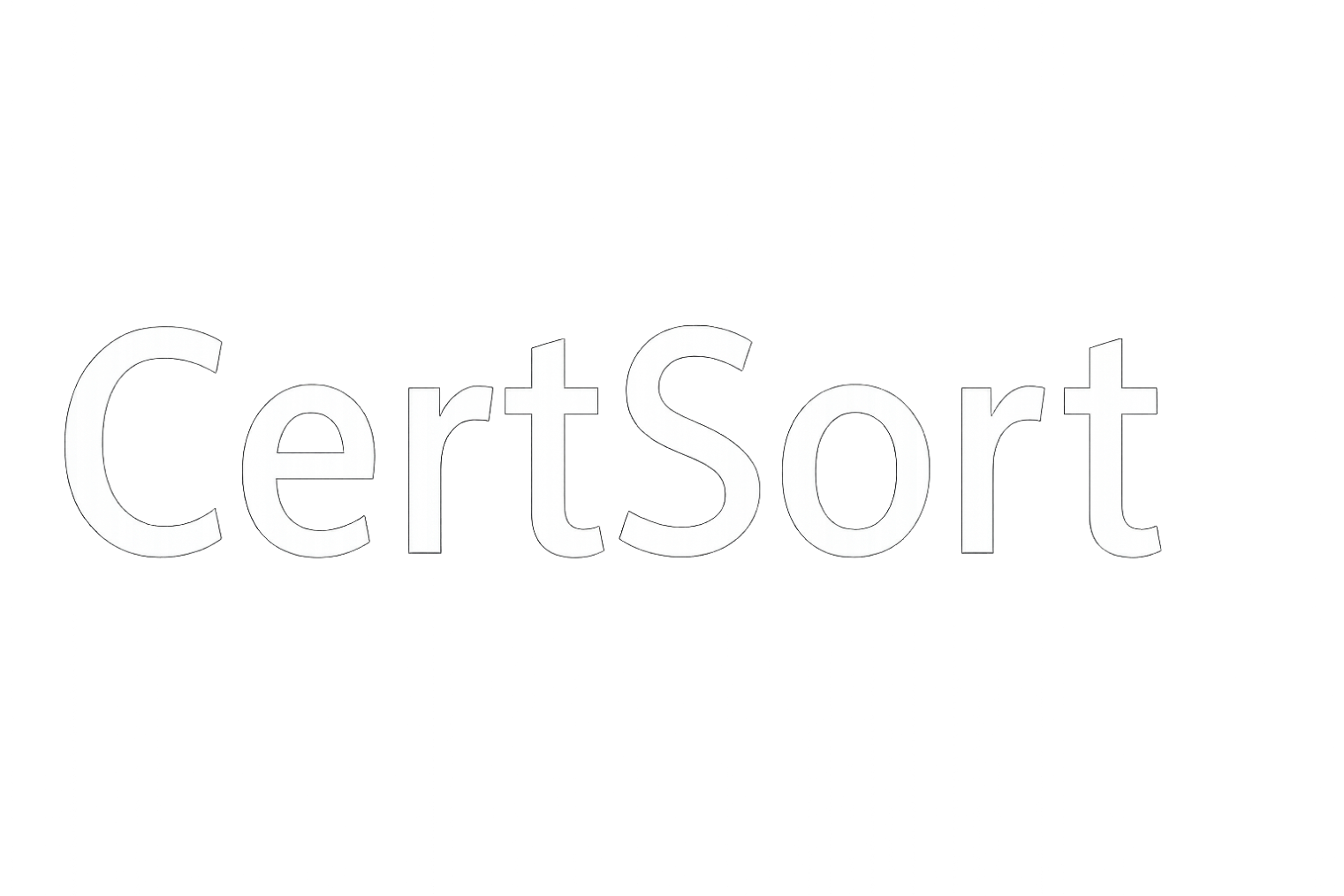 certsort string komp